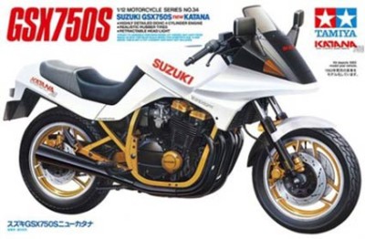 Tamiya 14034 SUZUKI GSX750S NEW KATANA 1/12