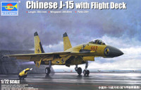 Trumpeter 01670 Китайский J-15 со взлетным столом 1/72