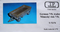 TP Model T-72176 German 7,5t trailer 1/72