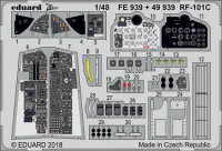 Eduard 49939 RF-101C interior 1/48