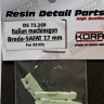 Kora Model DS72268 Breda-SAFAT 7,7 mm Italian machinegun 1/72