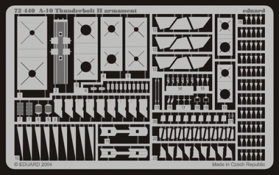 Eduard 72440 A-10 armament ITA/REV
