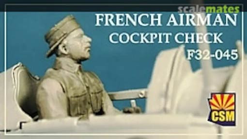 Copper State Models F32-045 French airman cjckpit chek 1/32