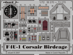 Eduard 73270 F4U-1 Birdcage TAM
