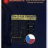 HGW 148579 Seatbelts Zlin Z-126 Trener (laser) 1/48