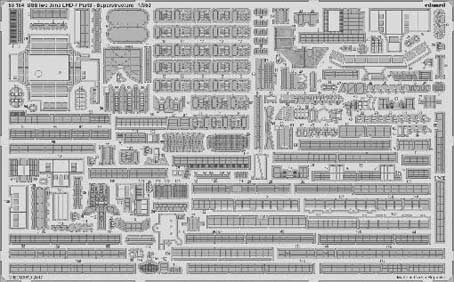 Eduard 53184 USS Iwo Jima LHD-7 pt.3 superstructure 1/350 1/350