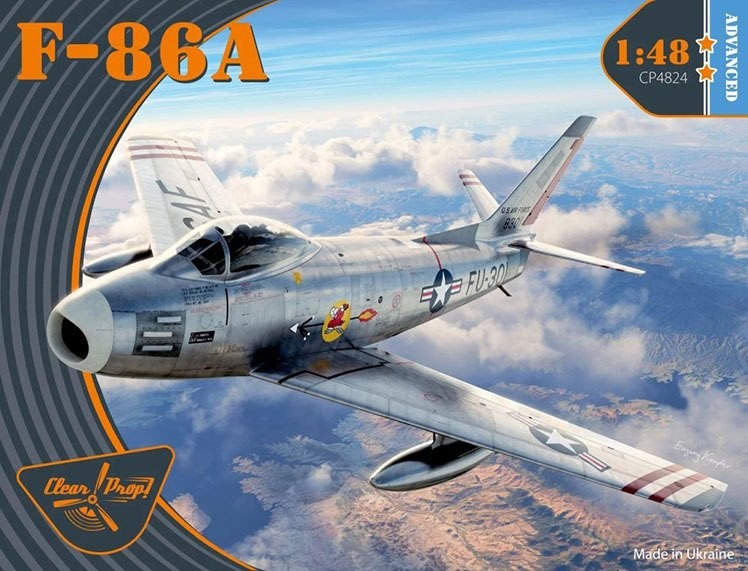 Clear Prop CP4824 F-86A Advanced kit (3x camo) 1/48