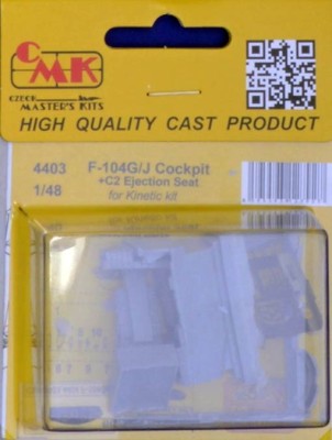 CMK 4403 F-104G/J Cockpit &amp; C2 ejection seat (KIN) 1/48