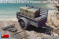 Miniart 35426 K-52 Trailer w/ Power Unit PE-95 1/35