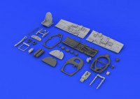 Eduard 648199 Spitfire Mk.VIII cockpit 1/48