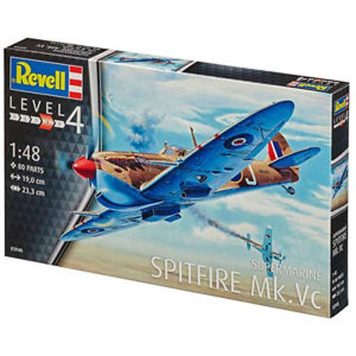 Revell 03940 Самолет истребитель Supermarine Spitfire Mk.VC (REVELL) 1/48