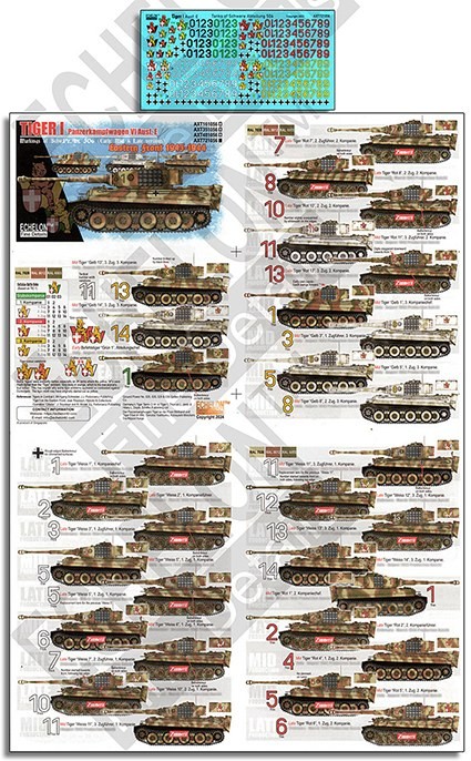 Echelon FD AXT721056 SchPzAbt 506 Tiger Is Eastern Front 1943 All the goodness of 1/35 set (AXT351056) scaled down to 1/72. I 1/72 Echelon FD AXT721056 SchPzAbt 506 Tiger Is Eastern Front 1943 All the goodness of 1/35 set (AXT351056) scaled down to 1/72. I 1/72