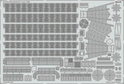 Eduard 53274 USS Intrepid CV-11 pt.3 (TRUMP) 1/350