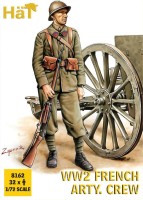 HAT 8162 WWII French Artillery Crew E28B Release (32 figures/box) 1/72