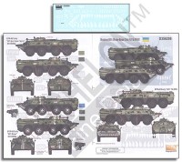Echelon FD D356208 Ukrainian AFVs (Ukraine - Russia Crisis) Pt 5: BTR-80 1/35