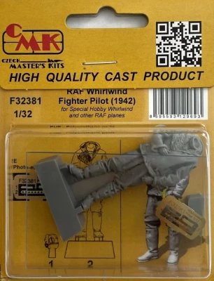 CMK F32381 RAF Whirlwind Fighter Pilot 1942 (1 fig.) 1/32