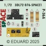 Eduard 3DL72076 P-36A SPACE (ARMA H.) 1/72