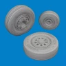 Eduard 672390 BRASSIN F-35B wheels (TAM) 1/72