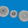 Eduard 672390 BRASSIN F-35B wheels (TAM) 1/72
