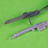 Master (Pl) 72169 Spandau LMG 08/15 w/ SHORT charg.handle (2x) 1/72
