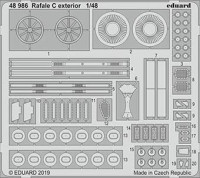 Eduard 48986 SET Rafale C exterior (REV)