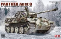 RFM 5112 PANTHER AUSF.G с прибором ночного видения, дополнительной зенитной броней и стальными катками 1/35