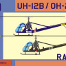Lf Model P7254 Hiller UH-12B/OH-23B Raven (France, Holland) 1/72