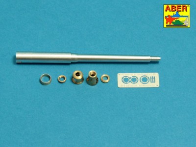 Aber 35 L-238 KwK36/L56 88mm barrel for Pz.Kpfw.VI Ausf.E Tiger I (Late) Sd.Kfz.181 (designed to be used with Trumpeter kits) 1/35