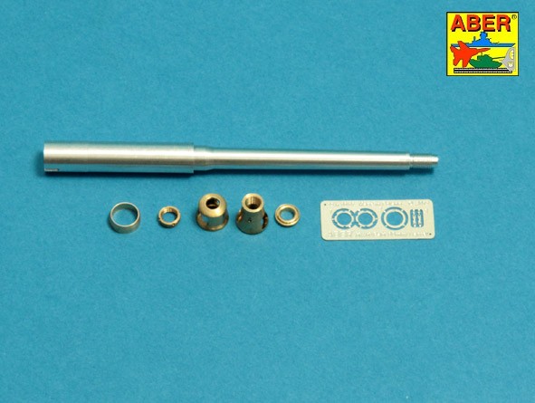 Aber 35 L-238 KwK36/L56 88mm barrel for Pz.Kpfw.VI Ausf.E Tiger I (Late) Sd.Kfz.181 (designed to be used with Trumpeter kits) 1/35