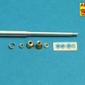 Aber 35 L-238 KwK36/L56 88mm barrel for Pz.Kpfw.VI Ausf.E Tiger I (Late) Sd.Kfz.181 (designed to be used with Trumpeter kits) 1/35