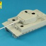 Aber 35 L-238 KwK36/L56 88mm barrel for Pz.Kpfw.VI Ausf.E Tiger I (Late) Sd.Kfz.181 (designed to be used with Trumpeter kits) 1/35