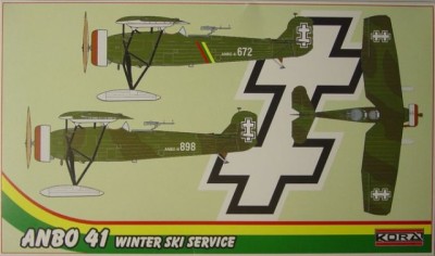 Kora Model 72148 ANBO 41 Winter Ski Service 1/72