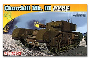 Dragon 7327 Churchill Mk.III AVRE 1/72