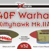 Dk Decals 32008 P-40F Warhawk/Kiityhawk Mk.IIA (4x camo) 1/32