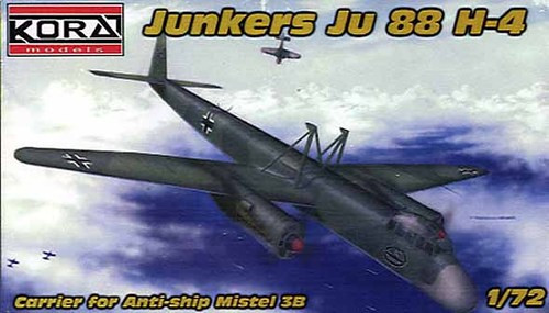 Kora Model 7220 Ju-88 H4 /Mistel 3B/ 1/72