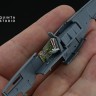 Quinta studio QD72181 P-51D Mustang Early (Eduard) 3D Декаль интерьера кабины 1/72