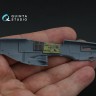 Quinta studio QD72181 P-51D Mustang Early (Eduard) 3D Декаль интерьера кабины 1/72