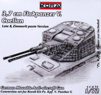 Kora Model C7214 3,7cm Flakpanzer V. Coelian Conv.Set (REV) 1/72
