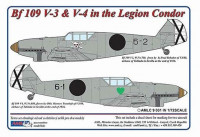 AML AMLC72031 Декали Bf 109 V-3 & V-4 in the Legion Condor 1/72