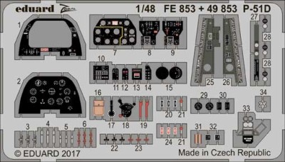 Eduard FE853 P-51D 1/48