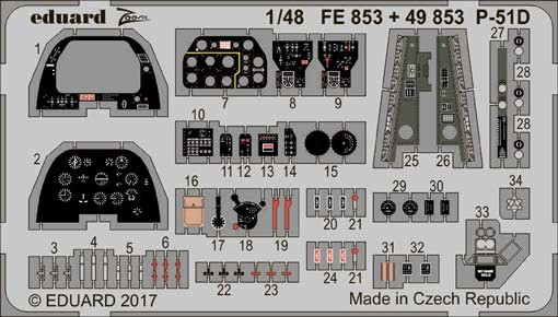 Eduard FE853 P-51D 1/48