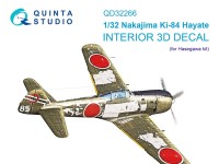 Quinta studio QD32266 Nakajima Ki-84 Hayate (Hasegawa) 1/32