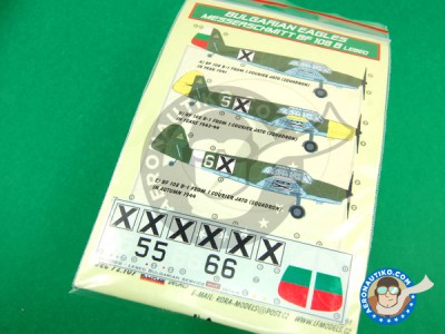 Kora Model DEC72107 Bf 108B Lebed (Bulgarian Air Force) декали декали 1/72