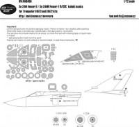 New Ware NWA-M0456 1/72 Mask Su-24M / Su-24MR BASIC (TRUMP)