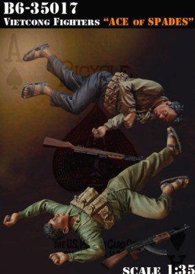 Bravo6 35017 Vietcong Fighters &quot;Ace of Spades&quot;