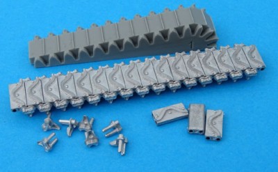 Master Club MTL-35128 Траки металл британских Sherman T62 1/35