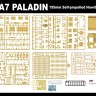 RFM 5129 Американская самоходная гаубица M109A7 Paladin с металлическим стволом и рабочими траками 1/35