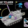 RFM 5129 Американская самоходная гаубица M109A7 Paladin с металлическим стволом и рабочими траками 1/35