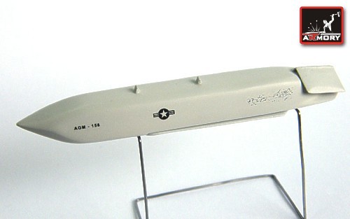 Armory ARACA4802 AGM-158 JASSM. One missile per set that can be assembled either in deployed or stowed positions 1/48