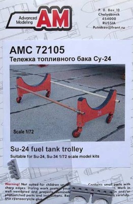 Advanced Modeling AMC 72105 Fuel tank trolley for Su-24, Su-34 1/72